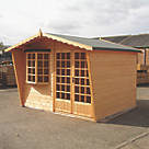 Shire Sandringham 10' x 8' (Nominal) Apex Timber Summerhouse