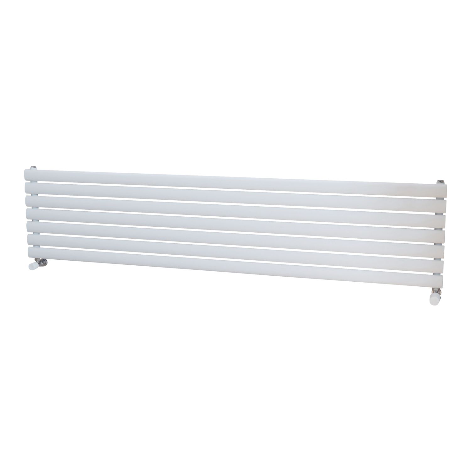 Ximax Fortuna 410mm x 1800mm 2754BTU White Horizontal Designer Radiator (915TP)