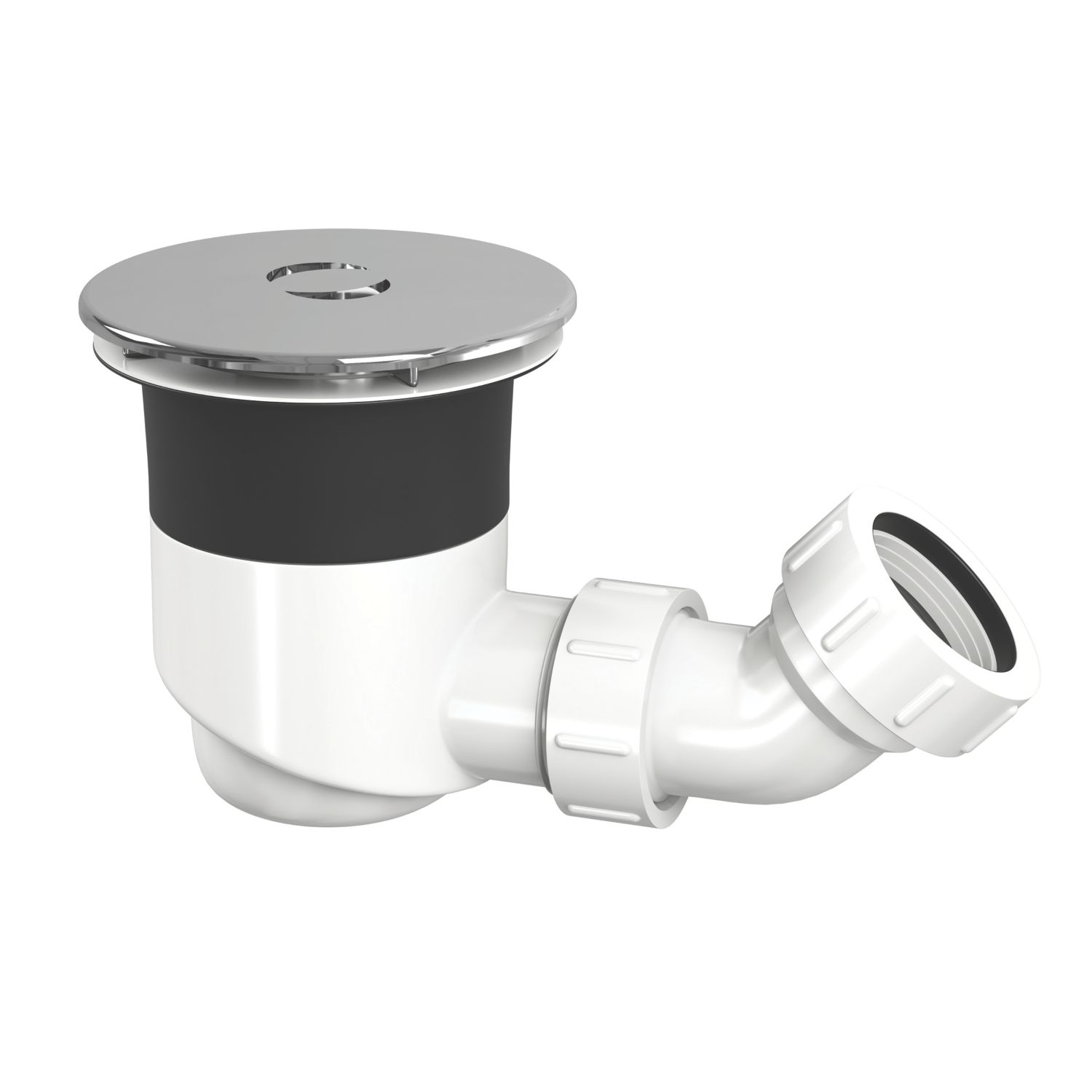 Top-Fix Shower Waste Chrome 90mm (915VN)