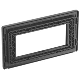 British General Evolve 4-Module Modular Faceplate Copper