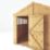 Mercia Modular 7' 6" x 9' 6" (Nominal) Apex Shiplap T&G Timber Shed