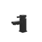 ETAL Ella Matt Black 138mm Cloakroom Lever Mono Basin Mixer Tap