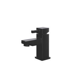 ETAL Ella Matt Black 138mm Cloakroom Lever Mono Basin Mixer Tap