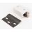 Hardware Solutions Nylon Cabinet Brackets with Mounting Plate 10 Pack