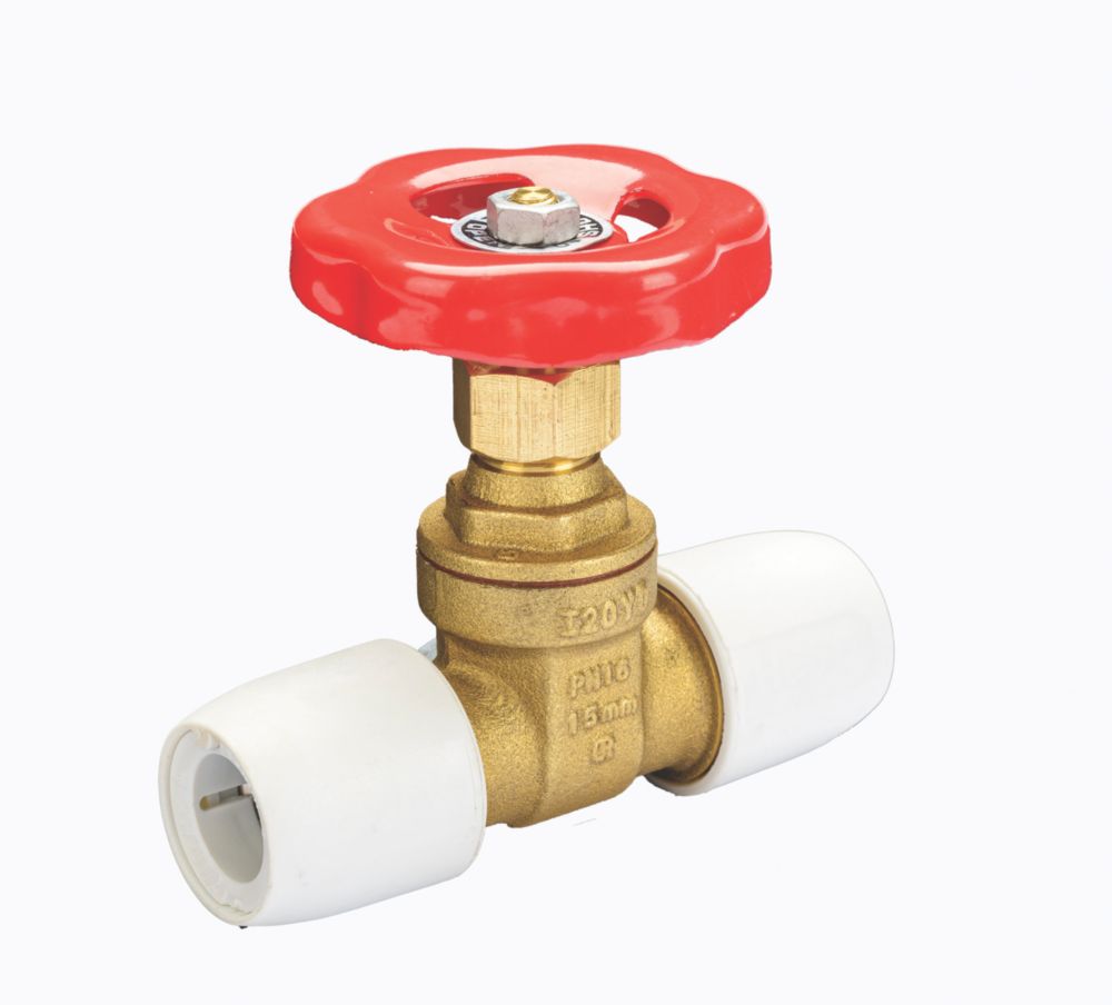 Hep2O HX35/15WS Gate Valve 15mm