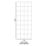 Mira  Flight Shower Wall Panel  White 2010mm x 775mm x 6mm