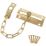 Smith & Locke Security Door Chain 86mm Polished Brass