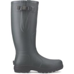 Hunter Balmoral MK II Side Adj Boot Size 9  Black Non Safety Wellies