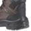 U-Power Helsinki Size 10.5  Brown Water-Resistant  Safety Boots