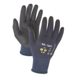 Tilsatec  ESD Gloves Blue / Black Small 1 Pair