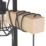 Eglo Townshend 5 Floor Lamp Black/Brown