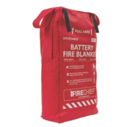 Firechief LithShield Ultra+ Lithium Ion Battery Fire Blanket  1.8m x 1.8m
