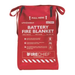 Firechief LithShield Ultra+ Lithium Ion Battery Fire Blanket  1.8m x 1.8m