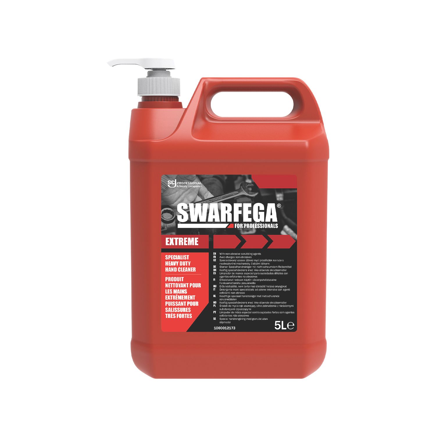 Swarfega Extreme Hand Cleaner Pump 5Ltr (916EG)