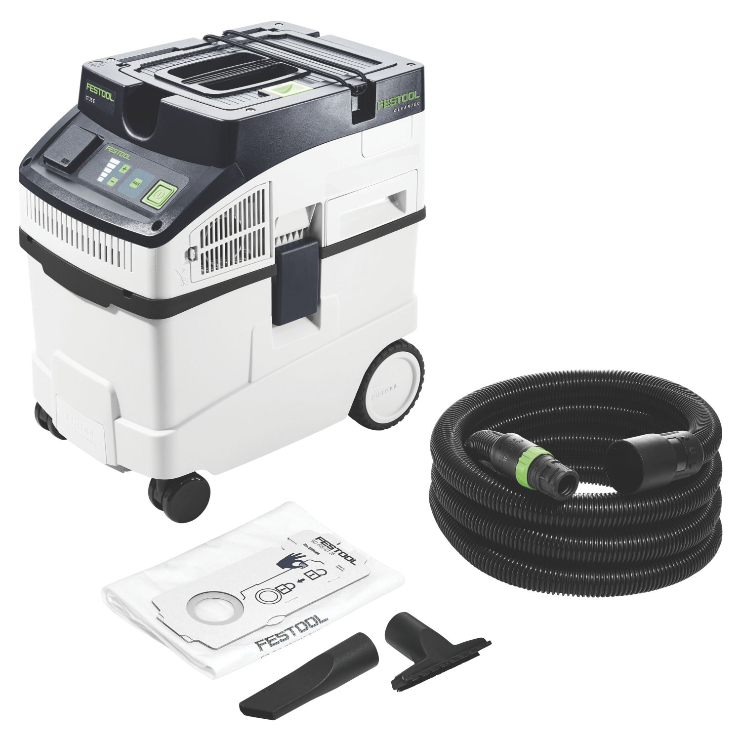 Festool CT 25 E Cleantec 62Ltr/sec Electric Mobile Dust Extractor 230V (916HN)