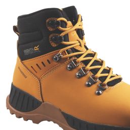 Regatta Grindstone S7L Size 8  Honey/Black Waterproof  Safety Boots