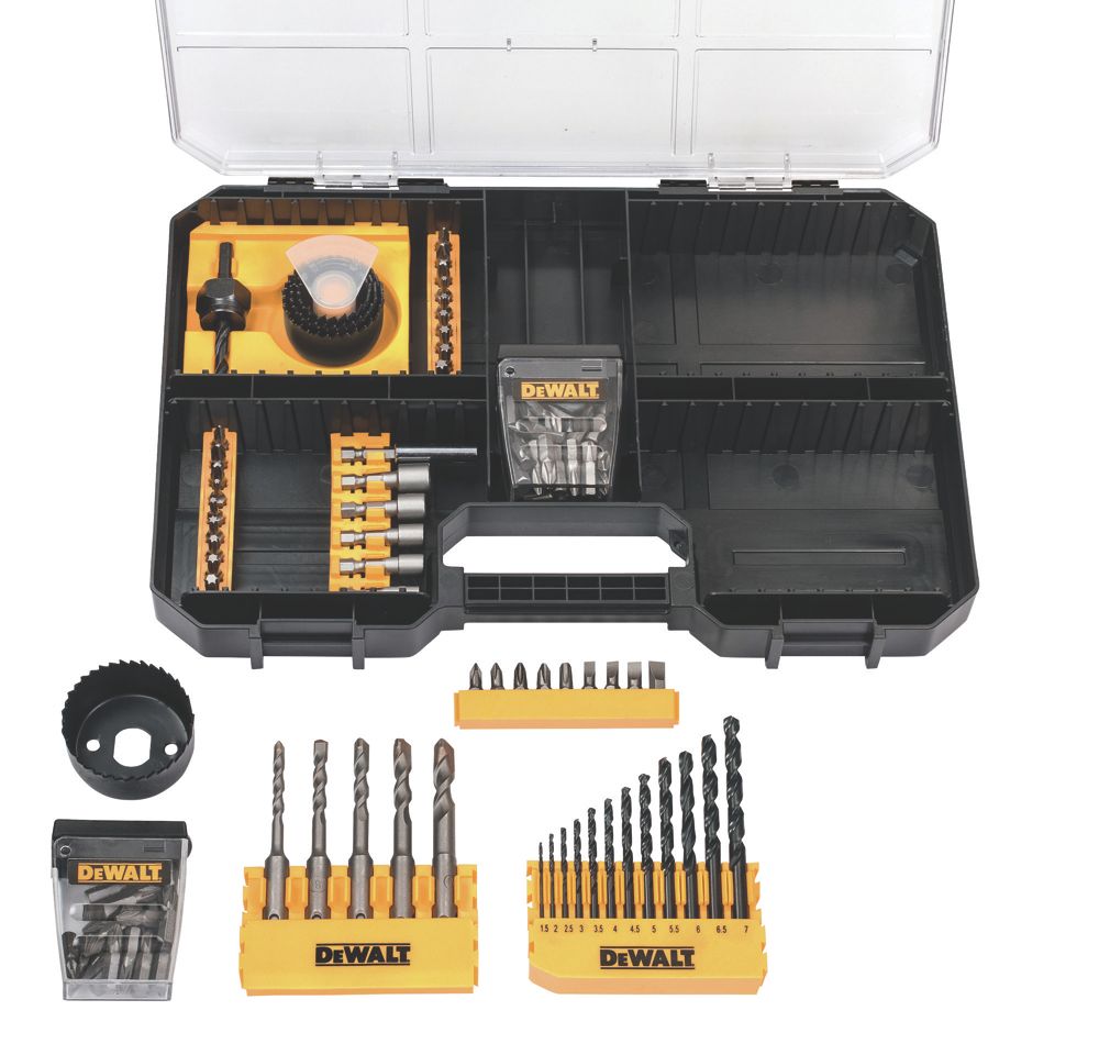 Dewalt tstak store drill bit set