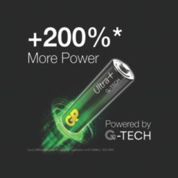 GP Batteries Ultra Plus  AA 1.5V Alkaline Batteries 24 Pack