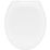 Bemis Ferno Soft-Close with Quick-Release Toilet Seat Thermoset Plastic White