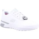 Skechers Marsing Gmina Size 4 Womens White   Occupational Work Trainers