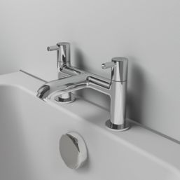 Ideal Standard Ceraline Basin Mixer & Bath Filler Tap Pack - Screwfix