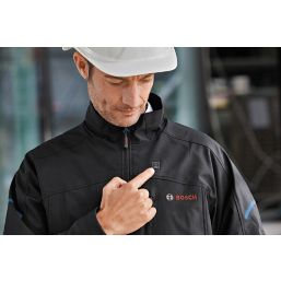 Bosch GHJ 12+18V XA 12 / 18V Li-Ion Airstream Heated Jacket Black Medium 39 1/4" Chest - Bare