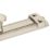 Smith & Locke Flat Door Bolt Satin Nickel 80mm