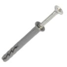 Rawlplug R-FX-N-L Nylon Hammer-In Fixings 5mm x 40mm 100 Pack