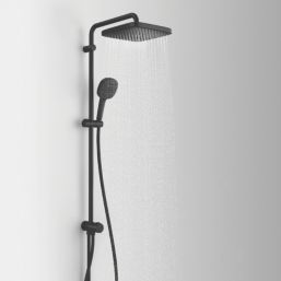 Grohe Vitalio Comfort 250 Flex Shower System with Diverter Matt Black