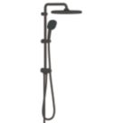 Grohe Vitalio Comfort 250 Flex Shower System with Diverter Matt Black