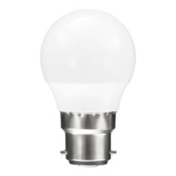 Essentials  B22 Mini Globe LED Light Bulb  470lm 4.2W 4 Pack