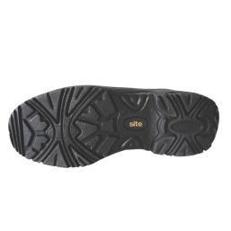 Site Slate Chukka Size 6  Black  Steel Toe Cap Safety Boots