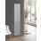 Radiant 1800mm x 345mm 4286BTU Matt Chrome Vertical Designer Radiator