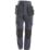 Hard Yakka Raptor Active Holster Work Trousers Dark Navy 32" W 32.5" L