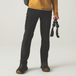 Regatta Anti Insect Travel Light Cargo Trousers Black 40" W 31" L