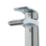 Highlife Bathrooms Coll Chrome 315mm Tall Lever Mono Basin Mixer Tap