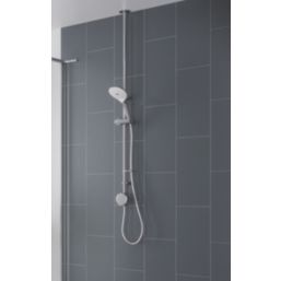 Mira Activate with ColdBoost Gravity-Pumped Ceiling-Fed Single Outlet Chrome Thermostatic Digital Mixer Shower