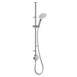 Mira Activate with ColdBoost Gravity-Pumped Ceiling-Fed Single Outlet Chrome Thermostatic Digital Mixer Shower