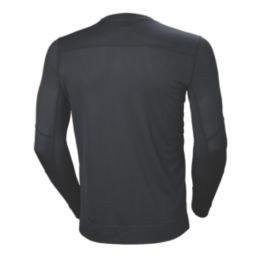 Helly Hansen Lifa Long Sleeve Crewneck Base Layer Black 4X Large 55" Chest