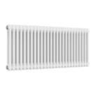 Reina 500mm x 1190mm 3253BTU White Horizontal 2 Column Radiator