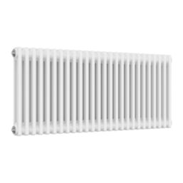 Reina 500mm x 1190mm 3253BTU White Horizontal 2 Column Radiator