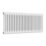Reina 500mm x 1190mm 3253BTU White Horizontal 2 Column Radiator