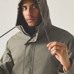Regatta Winter Shorebay Waterproof Jacket Smokey Olive/Black X Large Size 43-44" Chest