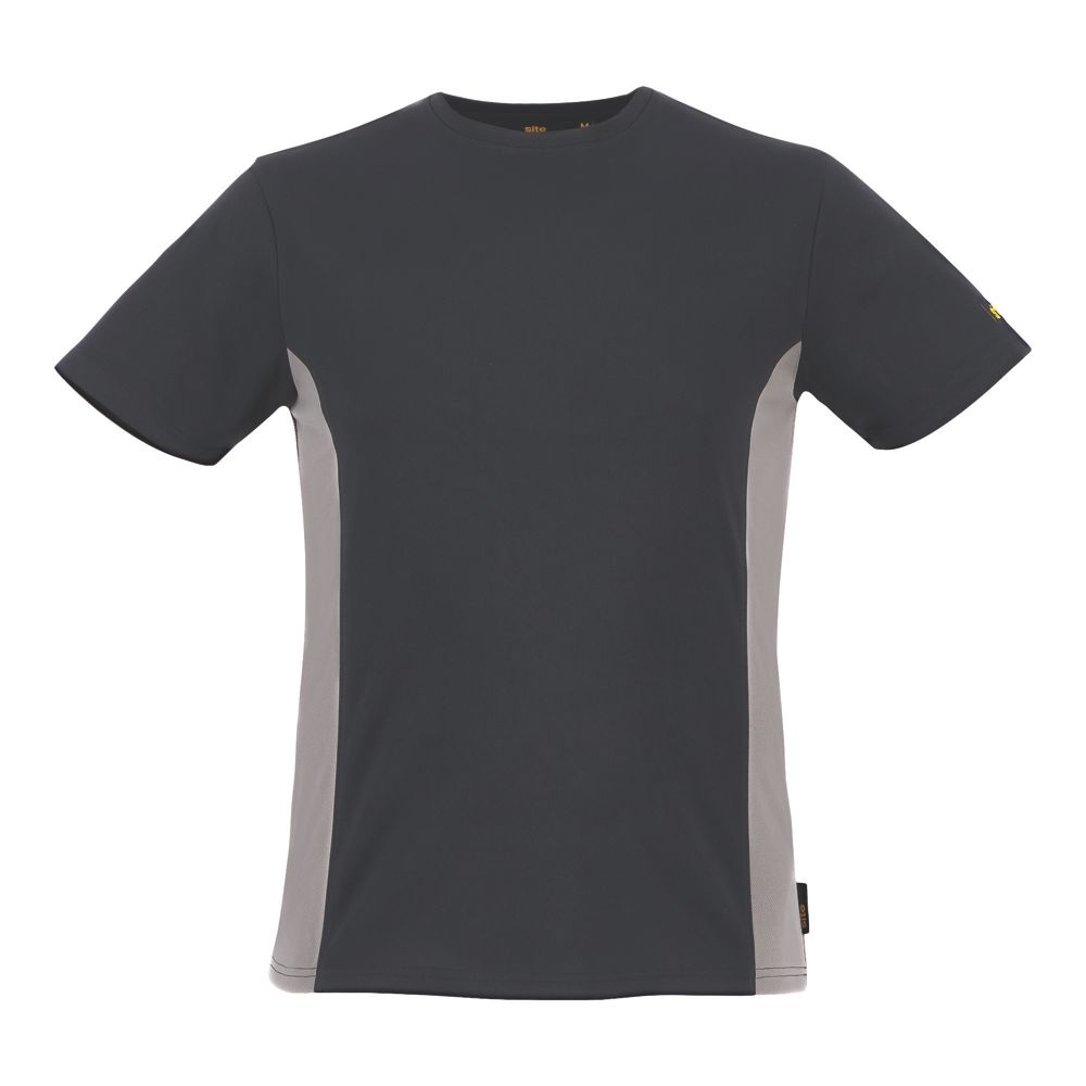 Site Leckman Short Sleeve T-Shirt Black Large 46