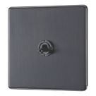 LAP  20A 16AX 1-Gang 2-Way Toggle Switch  Slate Grey