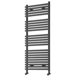 Towelrads 1200mm x 500mm 2098BTU Anthracite Flat Designer Towel Radiator