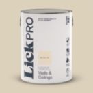 LickPro  5Ltr Beige 01 Vinyl Matt Emulsion  Paint