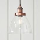 Quay Design Karlson Industrial Pendant Aged Copper