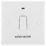 British General 802 Series 20A 1-Gang DP 'Water Heater' Printed Switch White with LED
