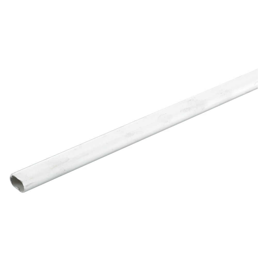 Tower Oval uPVC White Conduit 16mm x 2m